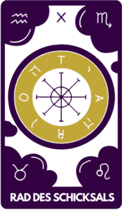 Tarotkarte Rad des Schicksals