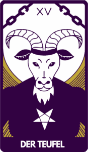 Tarotkarte der Teufel