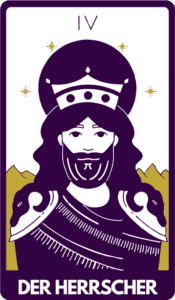 Tarotkarte der Herrscher