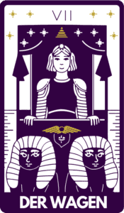 Tarotkarte der Wagen